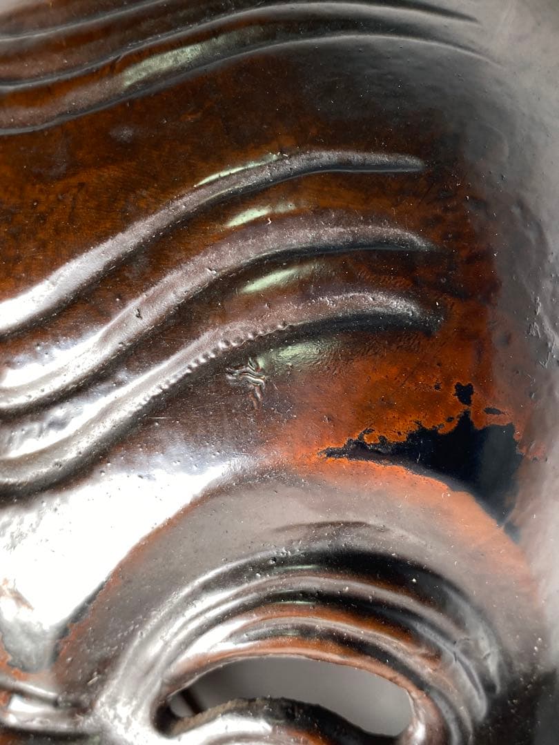 1383❣️ 重要文化財　舞楽面 二ノ舞（咲面）　レプリカ