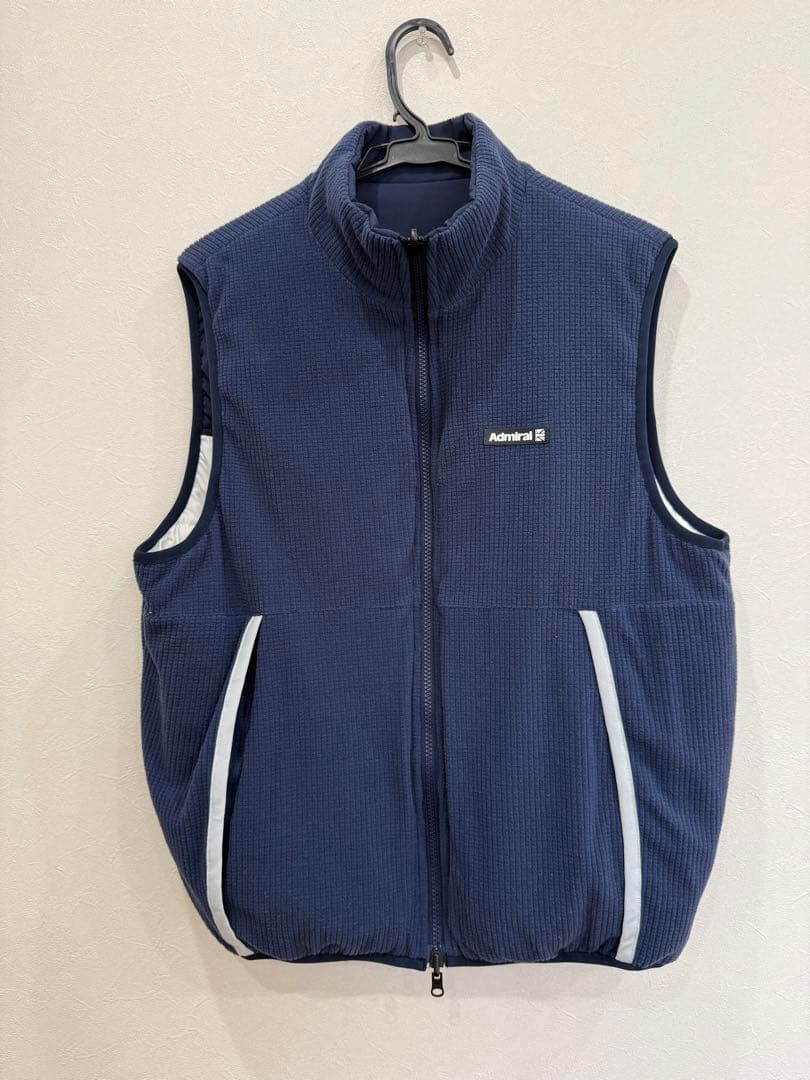アドミラル Admiral ベスト メンズ リバーシブルフリースコンビベスト