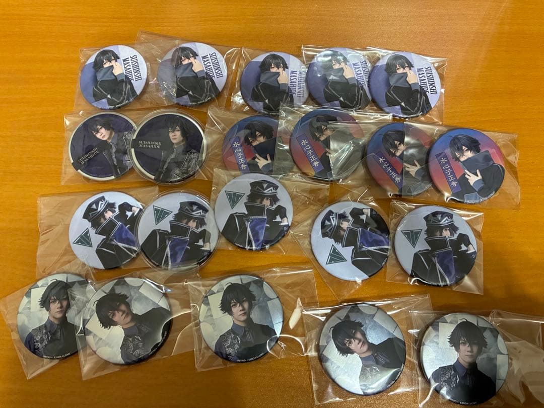 ミュージカル刀剣乱舞 水心子正秀 小西成弥 まとめ売り 缶バッジ ブロマイド