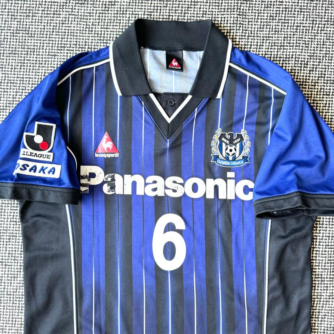 【ガンバ大阪ラストゲーム着用】稲本潤一 ＃６ ガンバ大阪 ０１／０２(H)