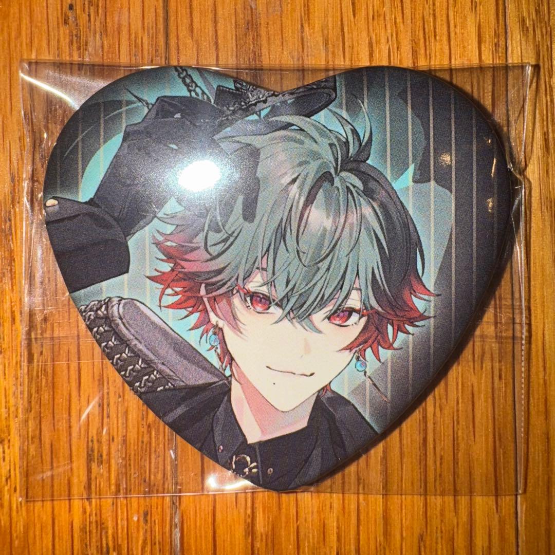 ネオポルテ　八神ツクモ　ホワイトデー2024　ハート型缶バッジ　70個セット