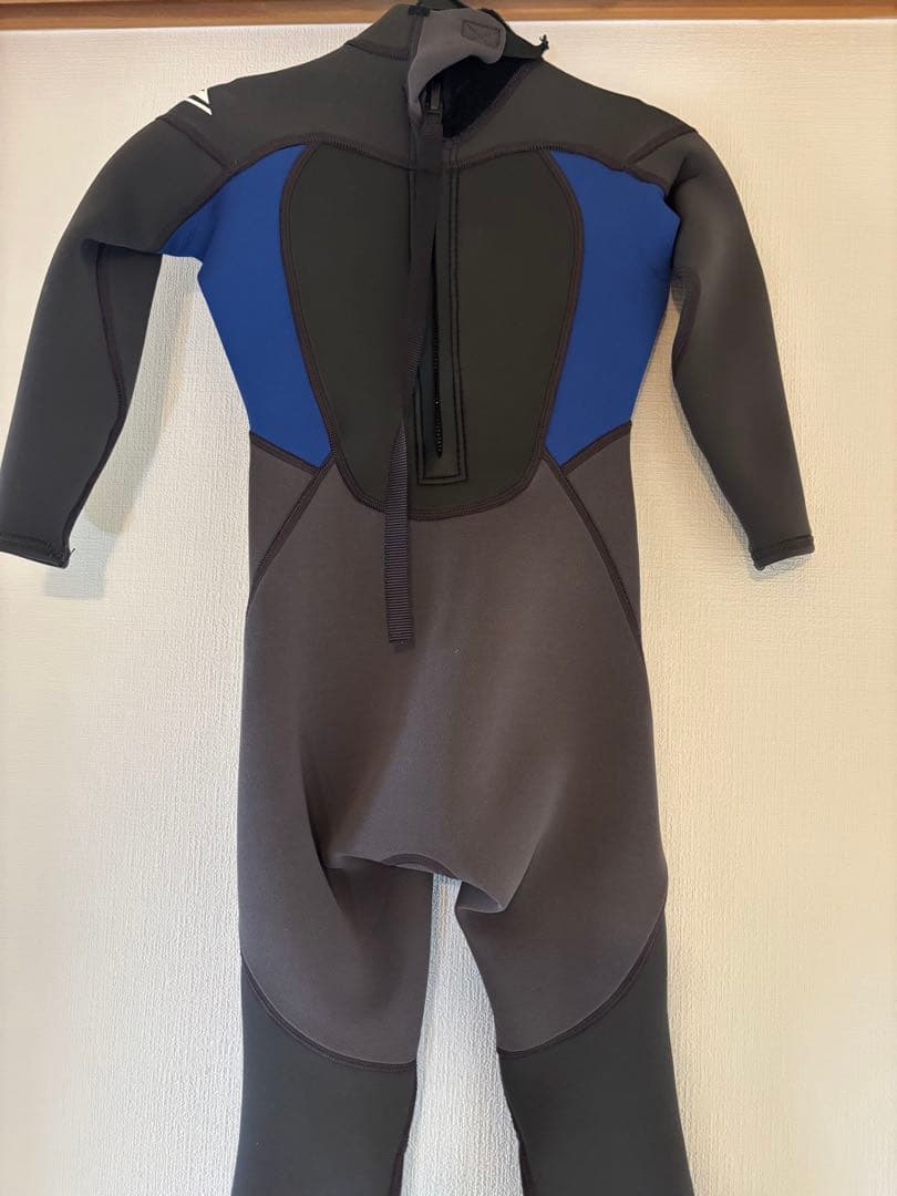 Quiksilver 120 フルスーツ グレー/ブルー