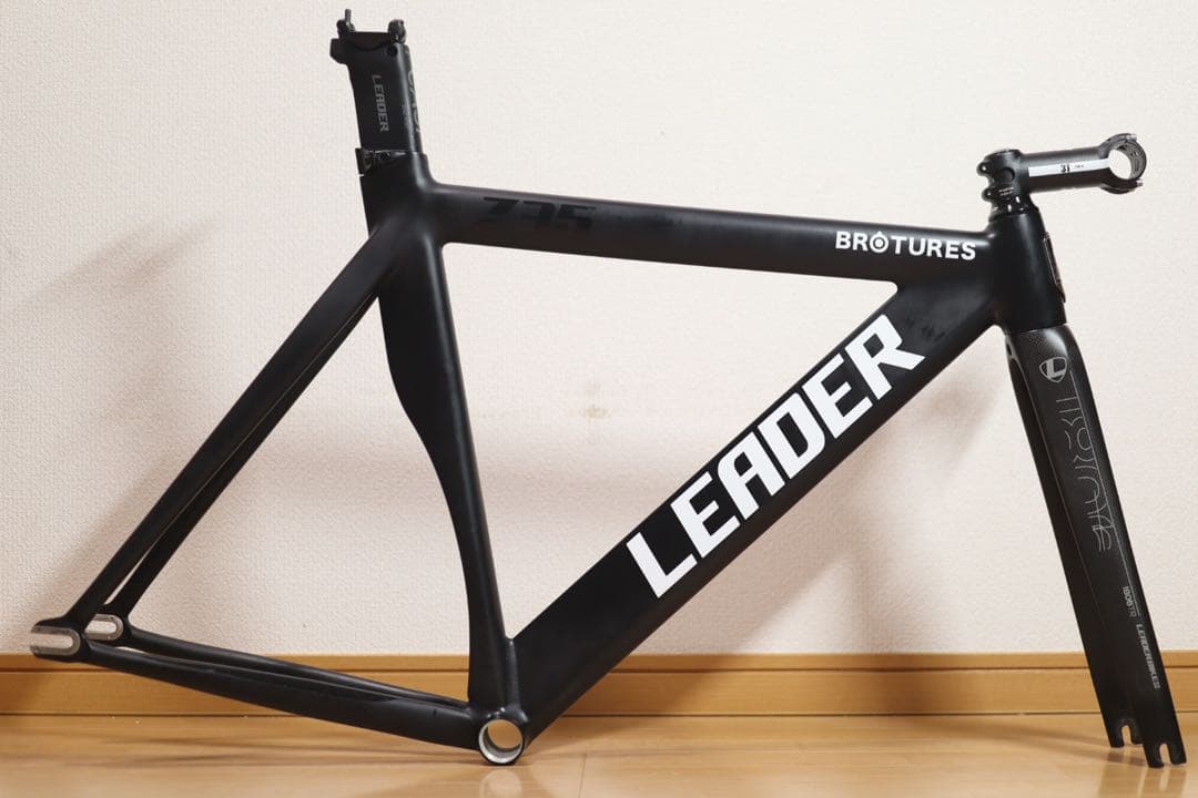 LEADER BIKE 735 TR リーダー バイク フレーム セット ピスト