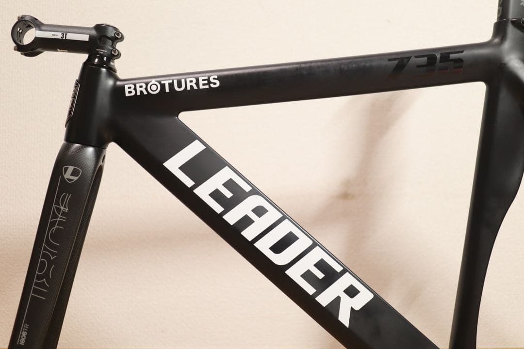 LEADER BIKE 735 TR リーダー バイク フレーム セット ピスト