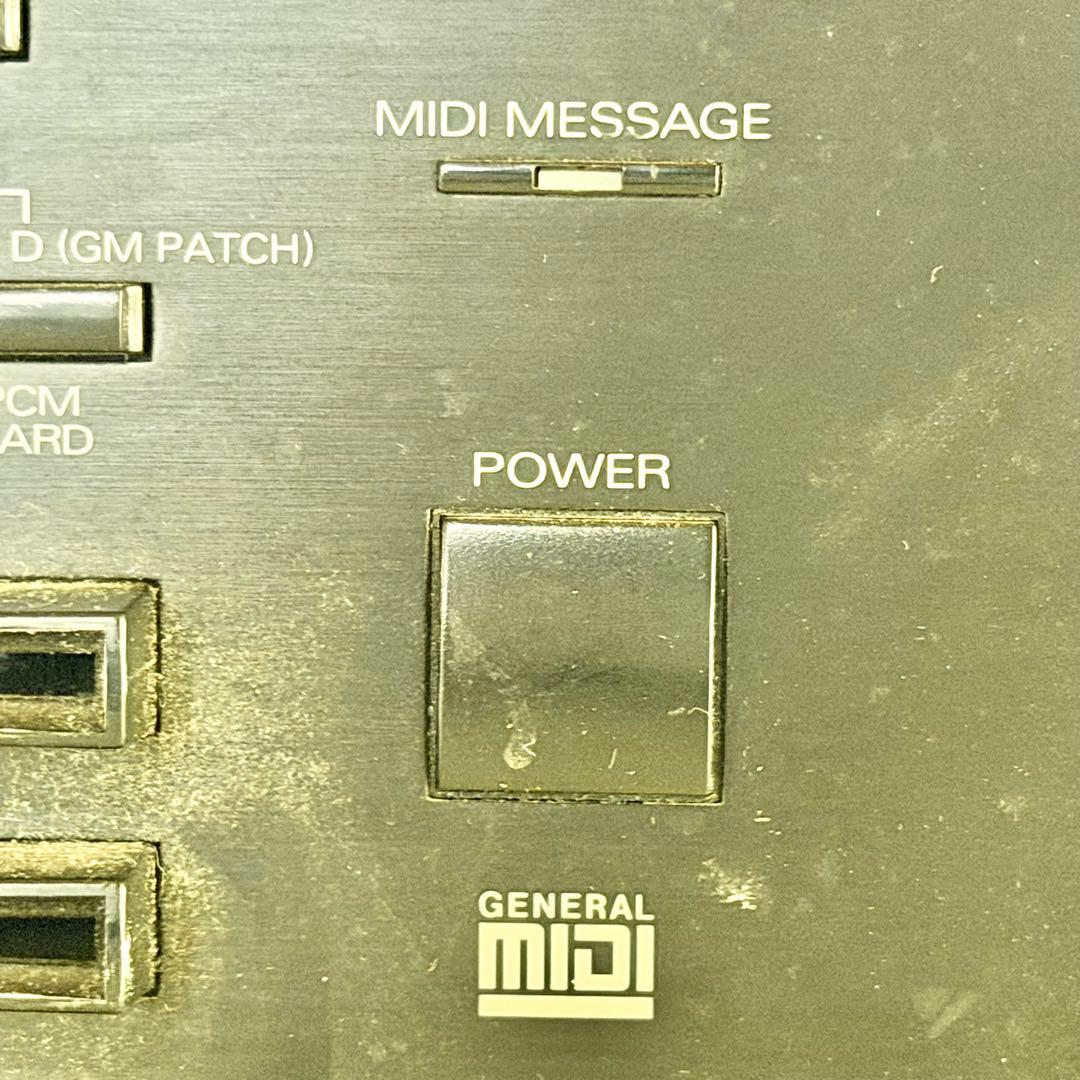 ジャンク品 Roland「JV-1080」PCMサウンドモジュール