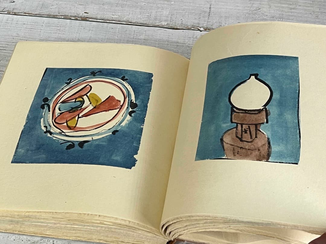 芹沢銈介 手控帖 家蔵本 70部限定 肉質画入り 型絵染 人間国宝 1969年