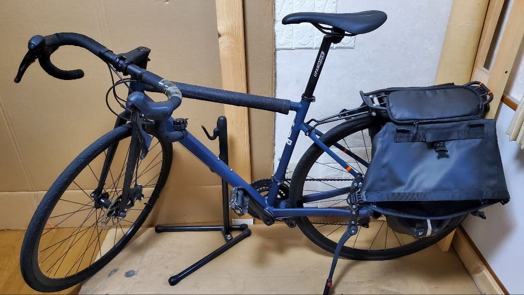 　ロードバイク　キャンプ可