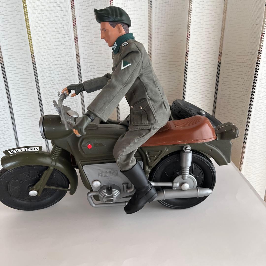 GI.joe (アクションマン) バイクとサイドカー　1970年代　ビンテージ