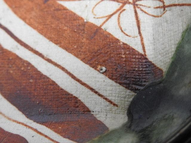 織部（八隅額皿）隅切小皿　5客　M839