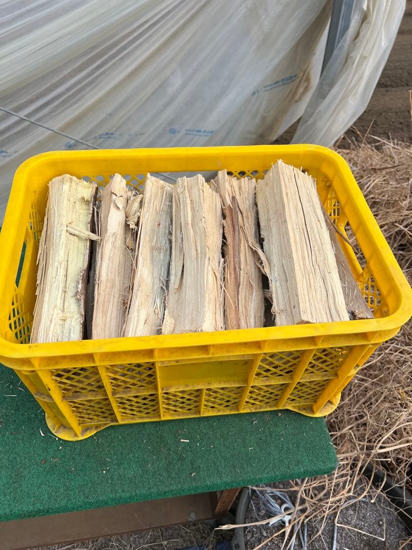 薪　ハウス乾燥