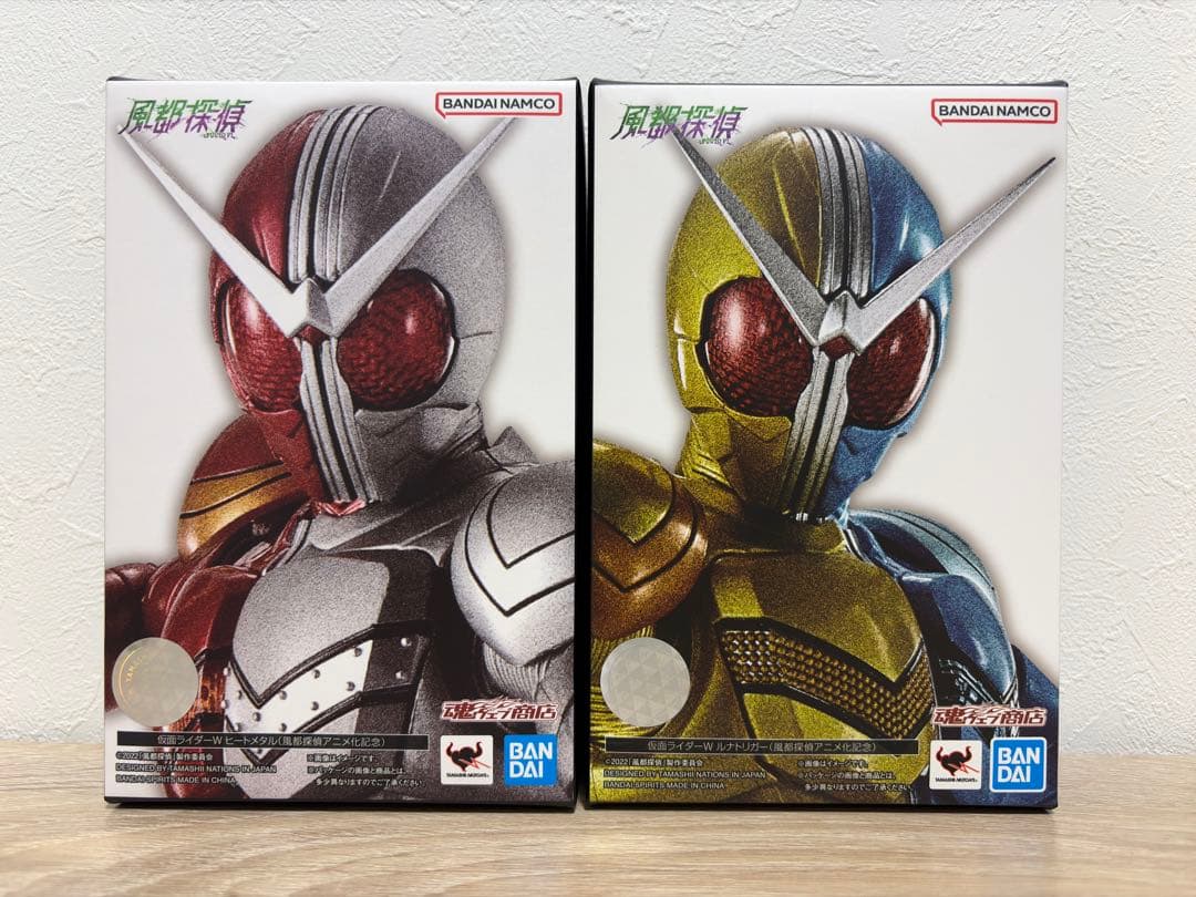 真骨彫 仮面ライダーW ヒートメタル ルナトリガー 風都探偵版