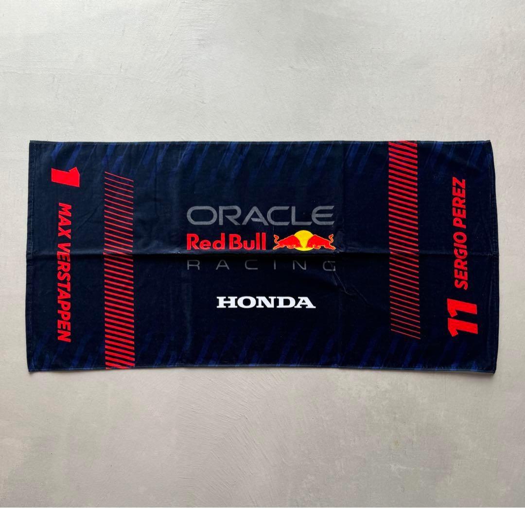 オラクル レッドブルレーシング 日本限定 プリントビッグタオル 2023 h19