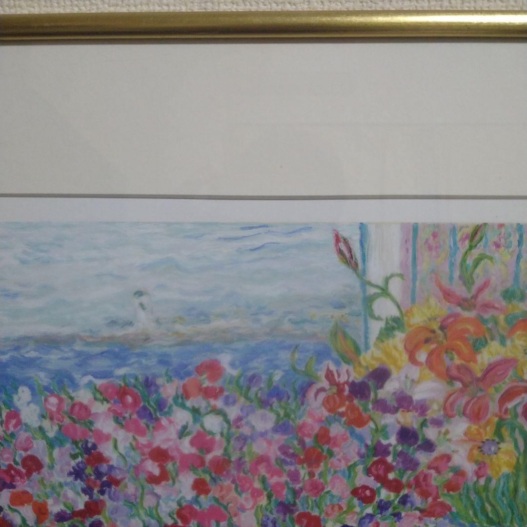 レスリーセイヤー　シルクスクリーン　フラワーファンタジー