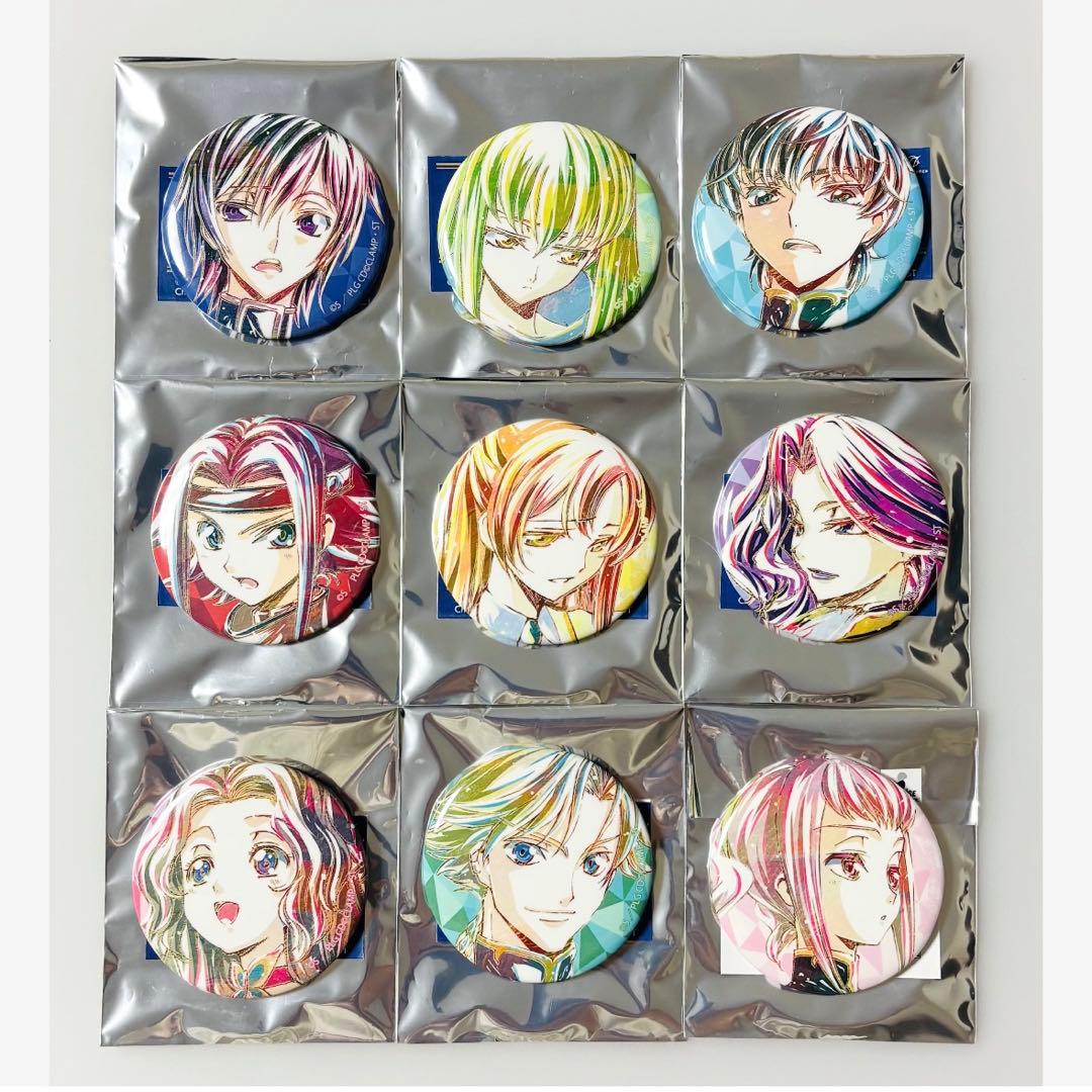 コードギアス 反逆のルルーシュ Ani-Art 缶バッジ vol.2 9種セット