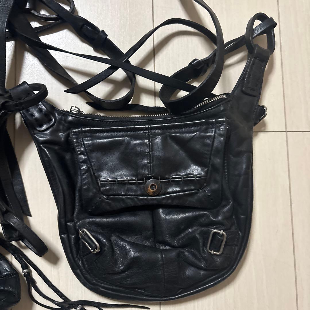 KMRii ケムリ レザーベスト ホルスター ショルダーバッグ