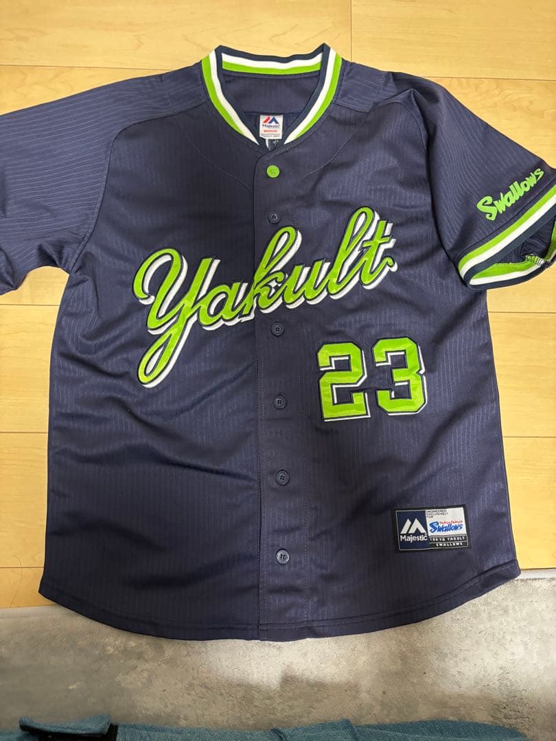 東京ヤクルトスワローズ 青木宣親 ユニフォーム ビジター M