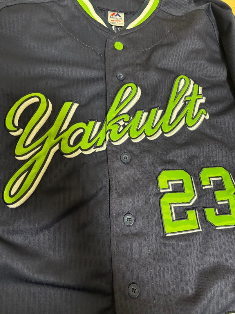 東京ヤクルトスワローズ 青木宣親 ユニフォーム ビジター M