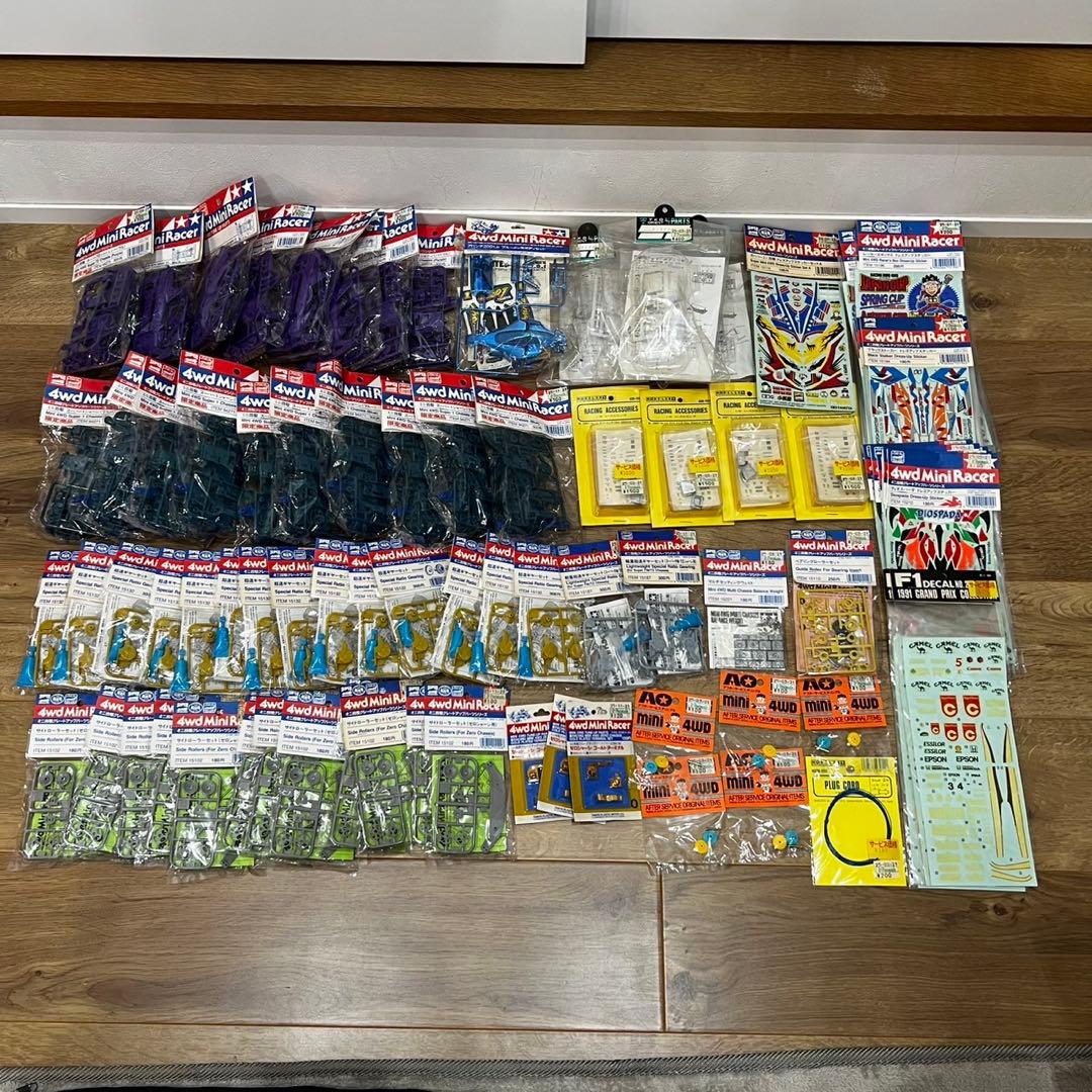 ミニ四駆 パーツ ステッカーなど まとめ売り