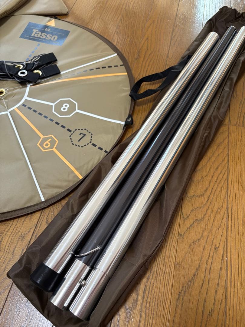 ogawa タッソtc テントとメッシュスクリーンセット　付属品未使用