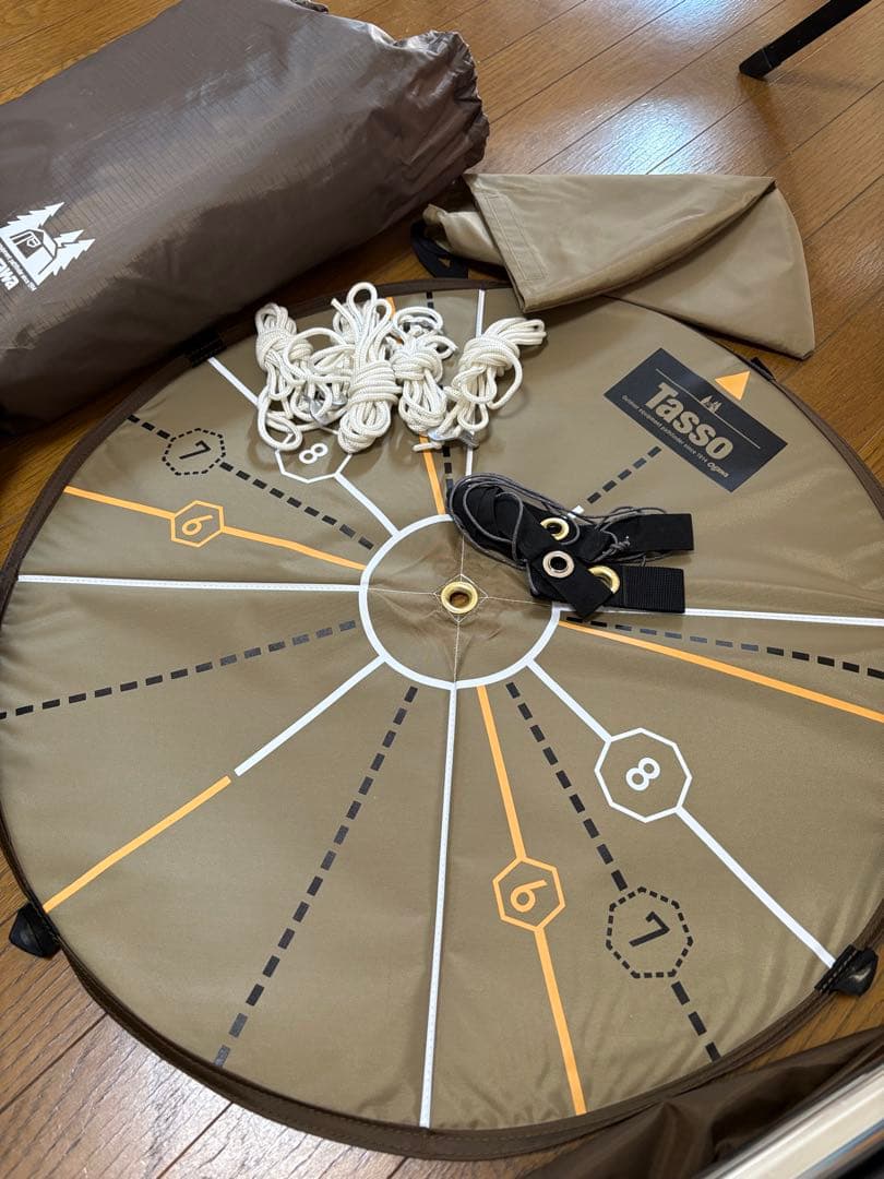 ogawa タッソtc テントとメッシュスクリーンセット　付属品未使用