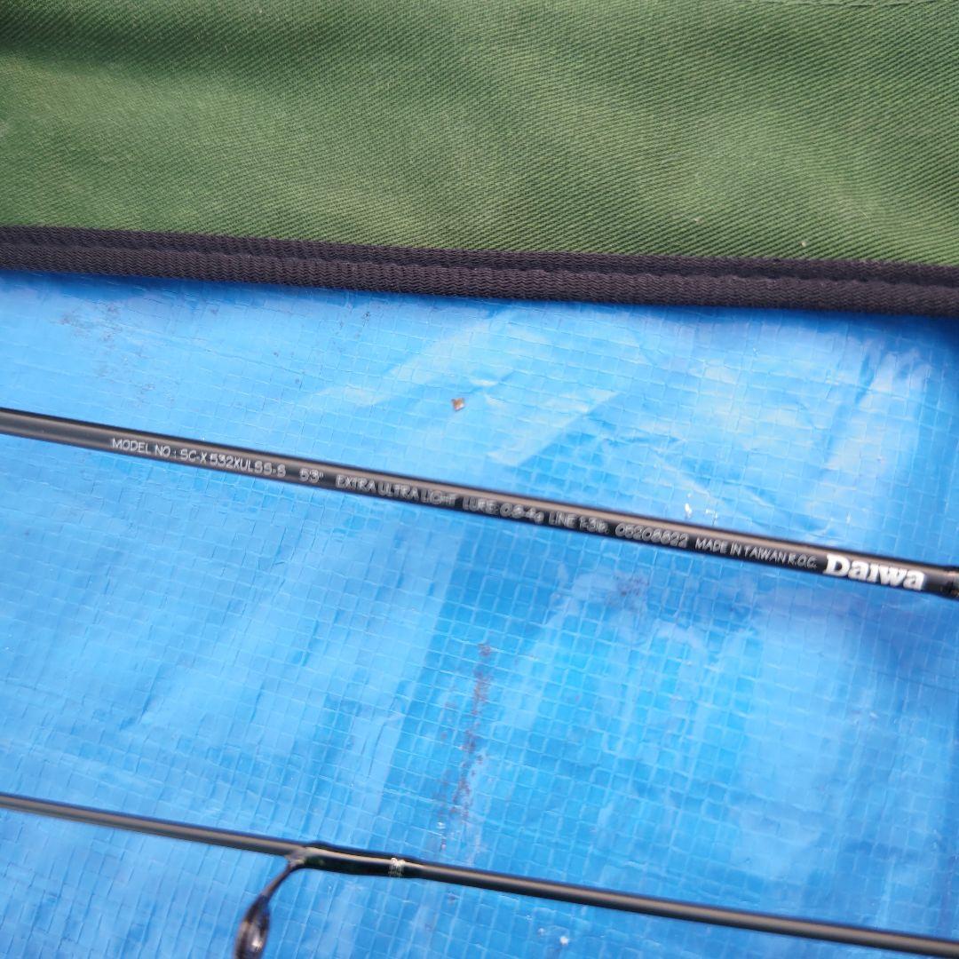 Daiwa トラウトロッド シルバークリーク 収納ケース付き