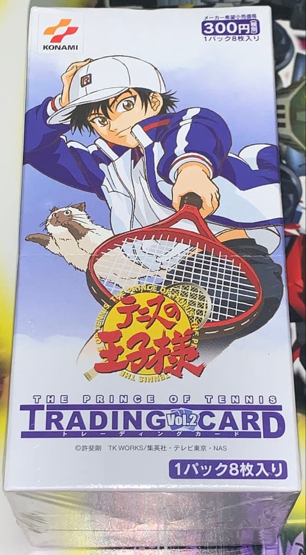 【未開封ボックス】 テニスの王子様 トレカ vol.2 シュリンク付き