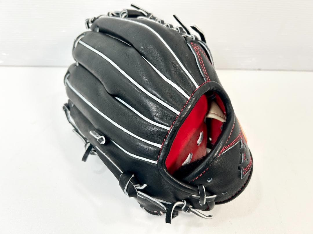 【新品】 ジームス ユース硬式グラブ ZY-28D ブラック