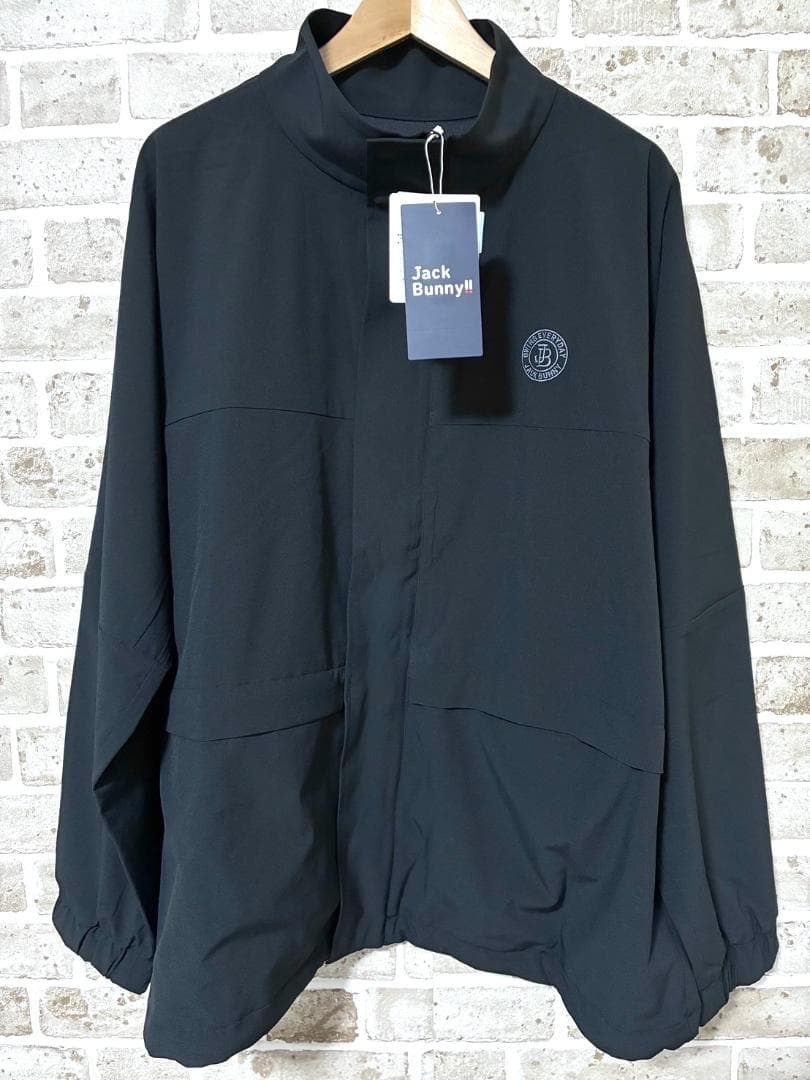 【フォロー割】新品 ジャックバニー フルジップブルゾン サイズ6 ブラック 黒