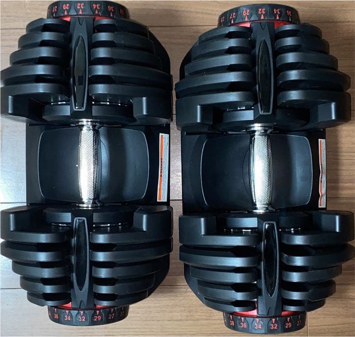 可変式ダンベル40kg