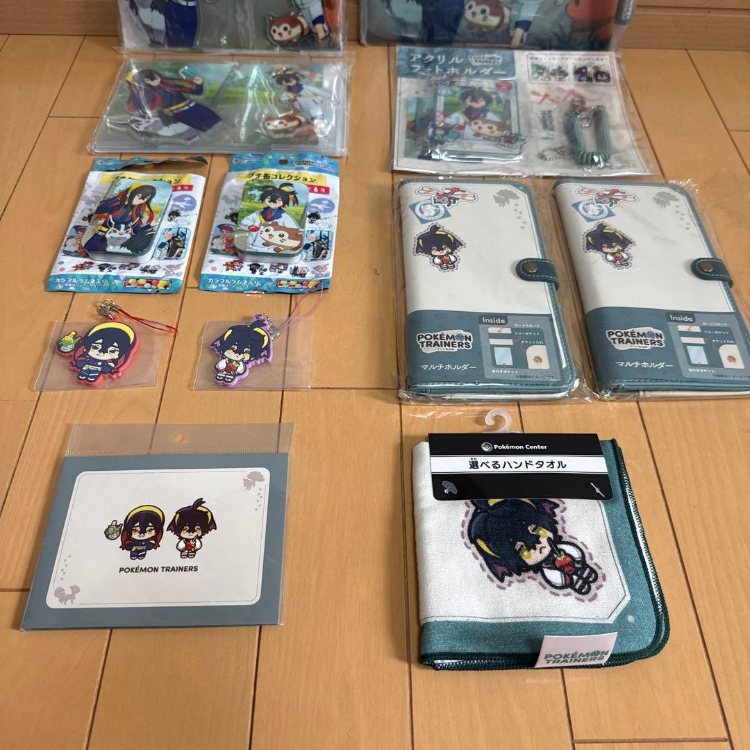 POKEMON TRAINERS ゼイユ&スグリ キタカミの里 グッズセット