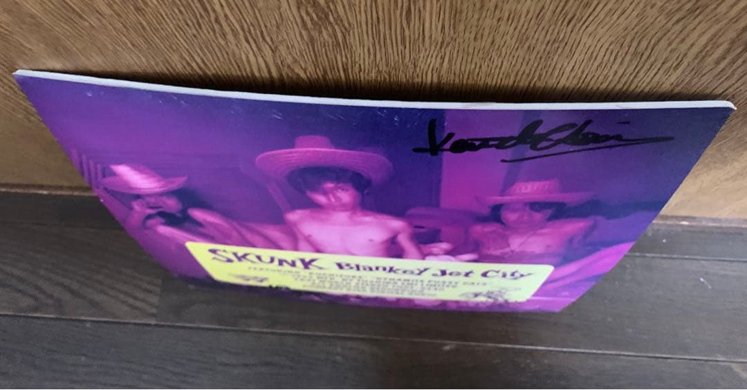 ブランキージェットシティ 直筆サイン