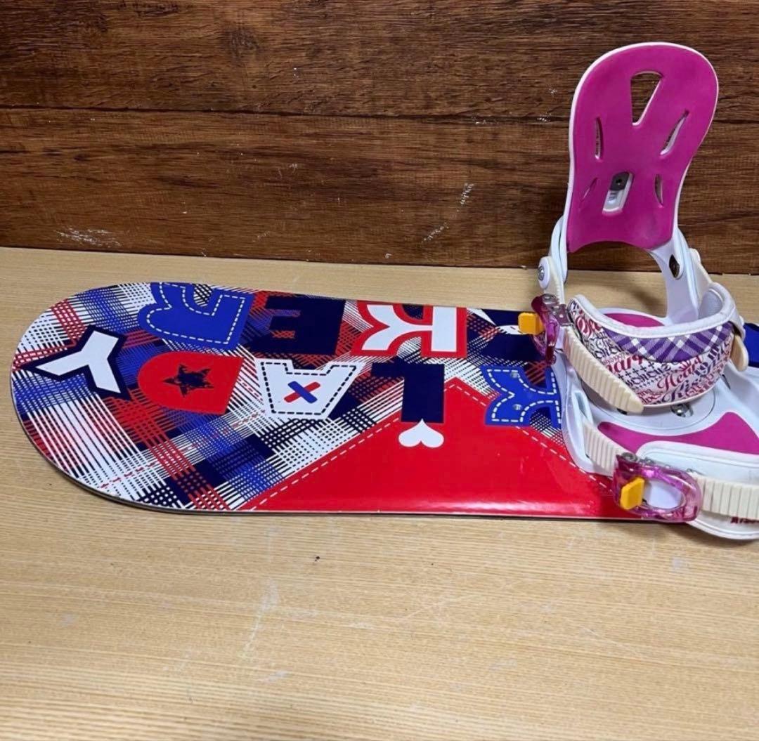 kissmark キスマーク　初心者オススメ　レディース スノーボード3点セット