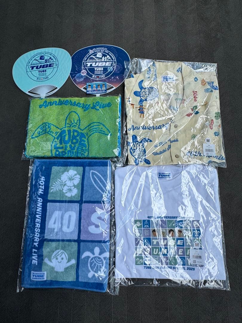 TUBE 40周年記念グッズセット