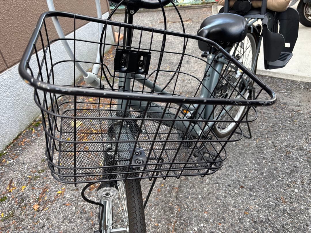 Tous les jours シティサイクル チャイルドシート付き ママチャリ