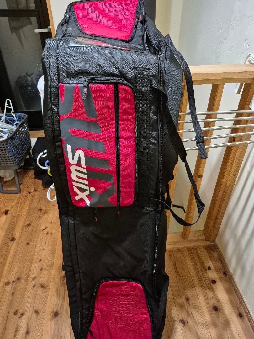 Swix スキー用バッグ 黒/赤