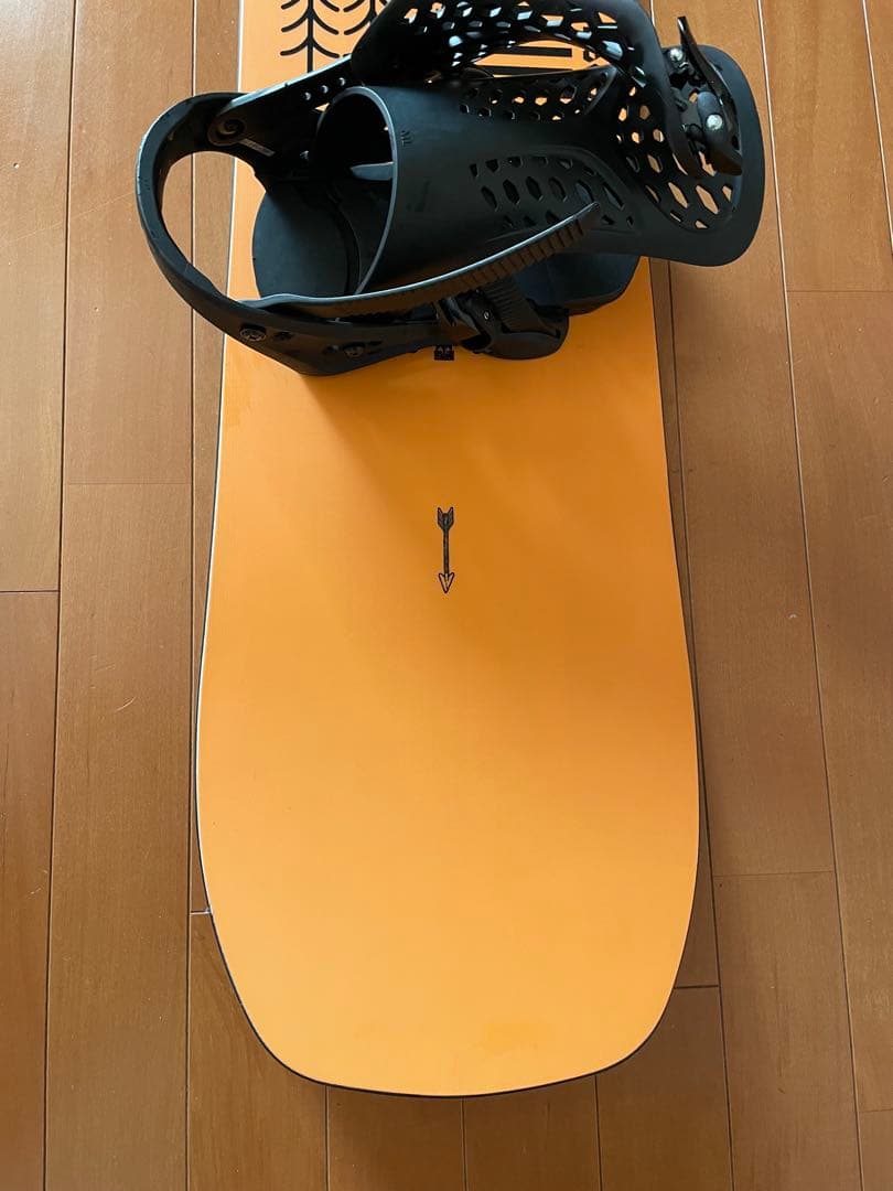 JONES RALLY CAT スノーボード オレンジ