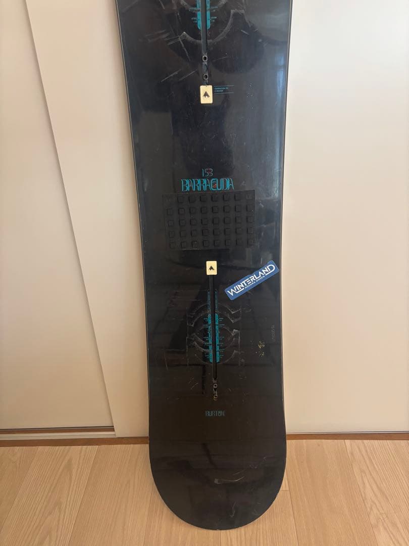 バートンスノーボードセットバラクーダ　153センチ