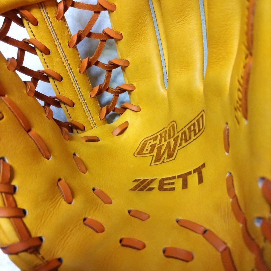 ZETT 軟式野球グローブ GROWARD ブラウン