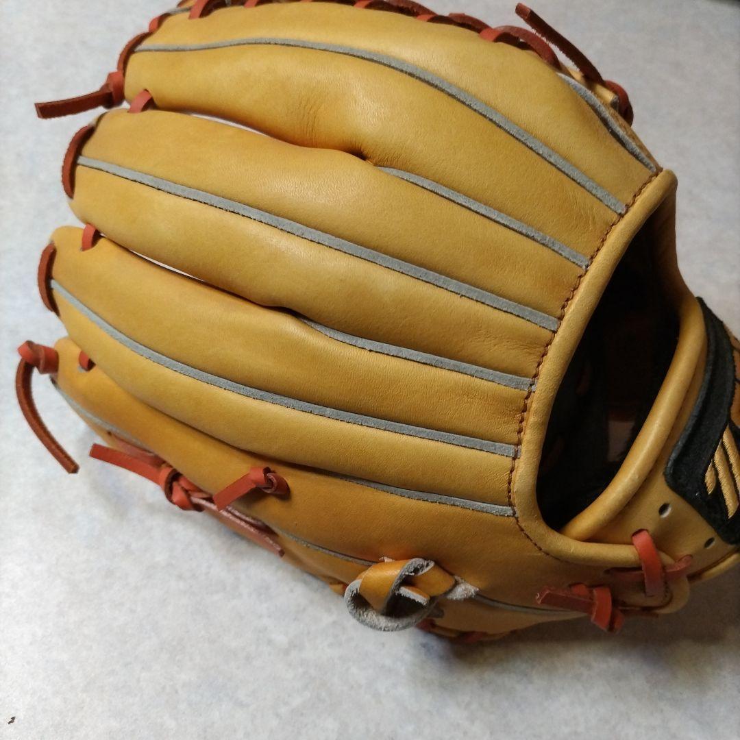 ZETT 軟式野球グローブ GROWARD ブラウン