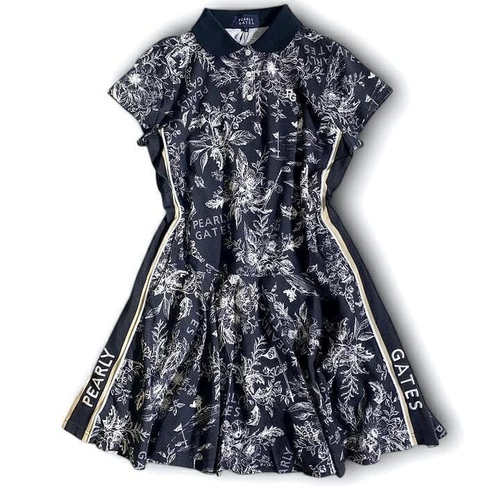 パーリーゲイツ ゴルフ 日本製 ミニ ポロシャツ ワンピース ウェア 0