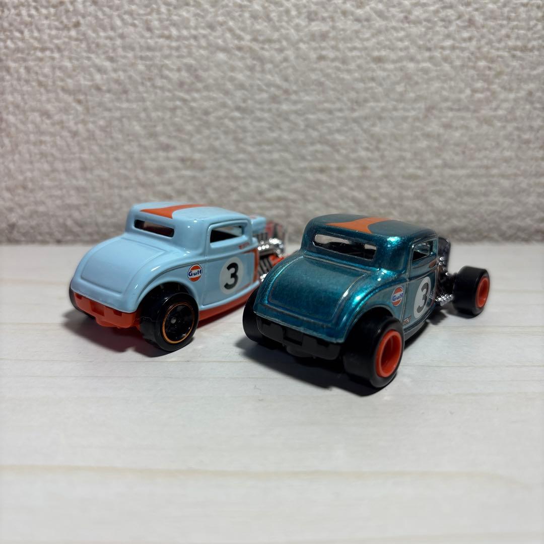 ホットウィール スーパートレジャー ガルフカラー 32フォード 2台セット