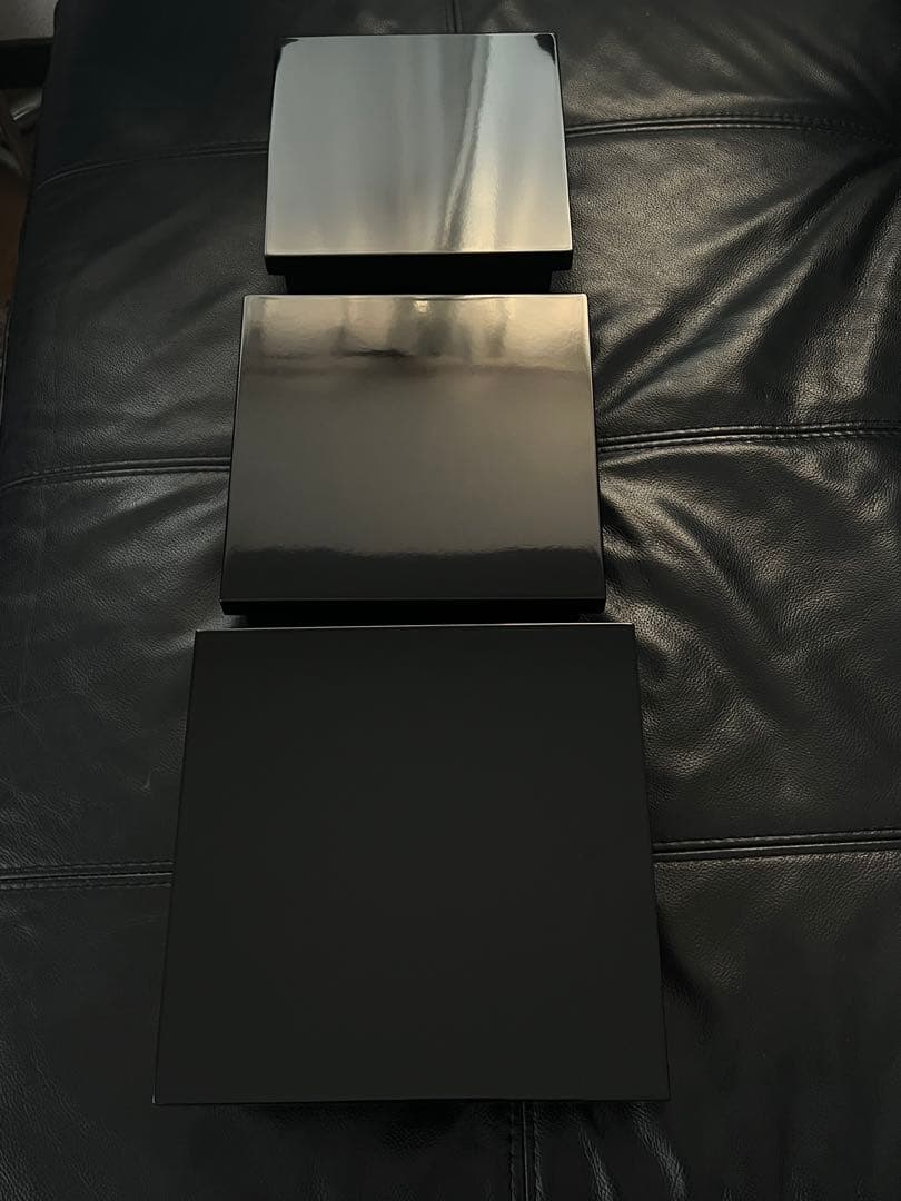 【希少】【新品】入子　三段重　重箱　紀州塗り