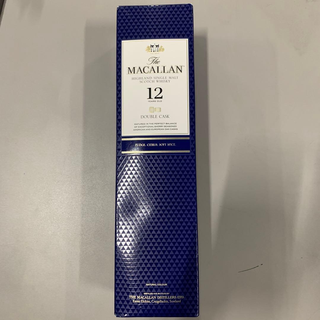 マッカラン12年 ダブルカスク1本　箱付き