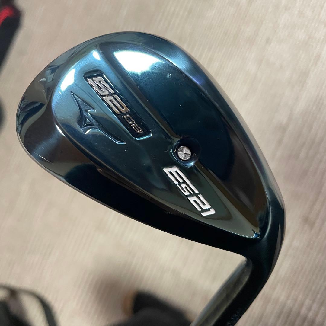 ウェッジ 2本セット ミズノ mizun 52度 56度 es21 ブルー 青