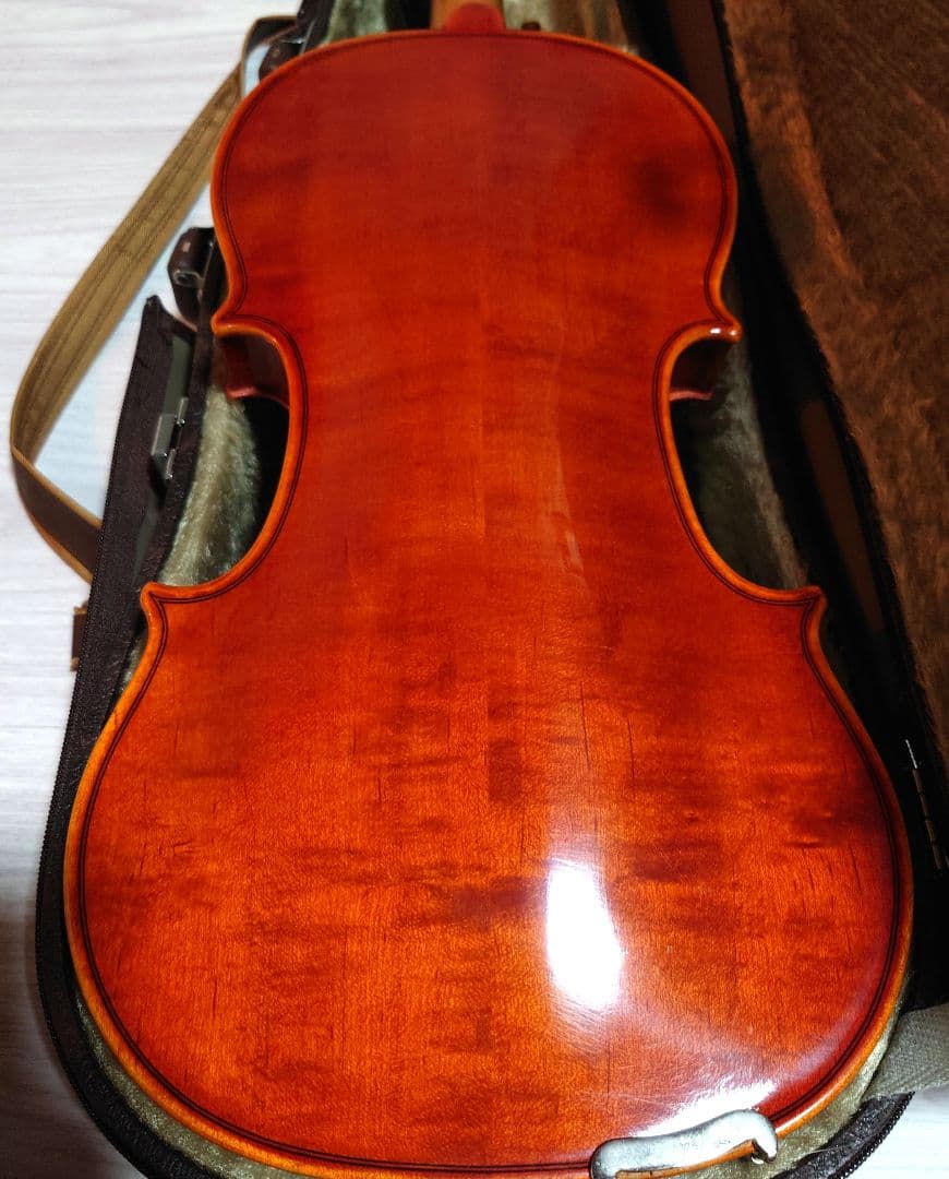 高級 バイオリン 鈴木 SUZUKI YN21 4/4 証明ラベル有、弓ケース付