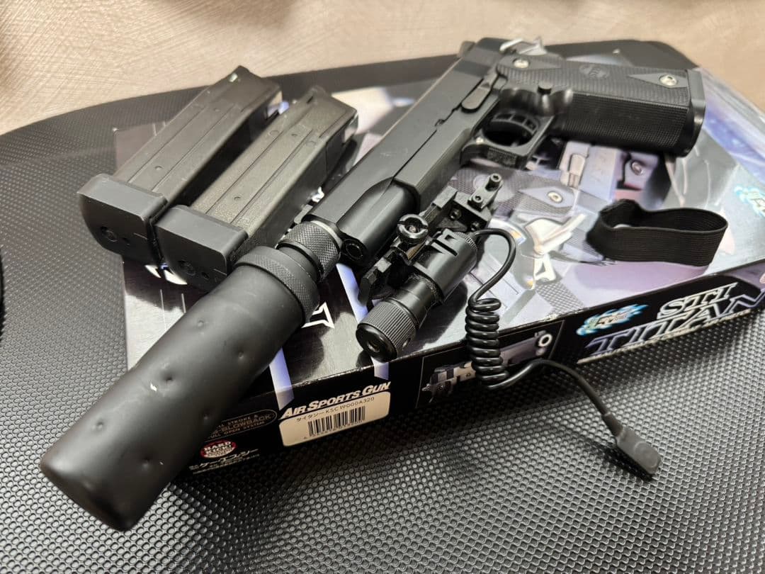 KSC EAGLE 5.1 STI TITAN(カスタム済み)/ガスブローバック