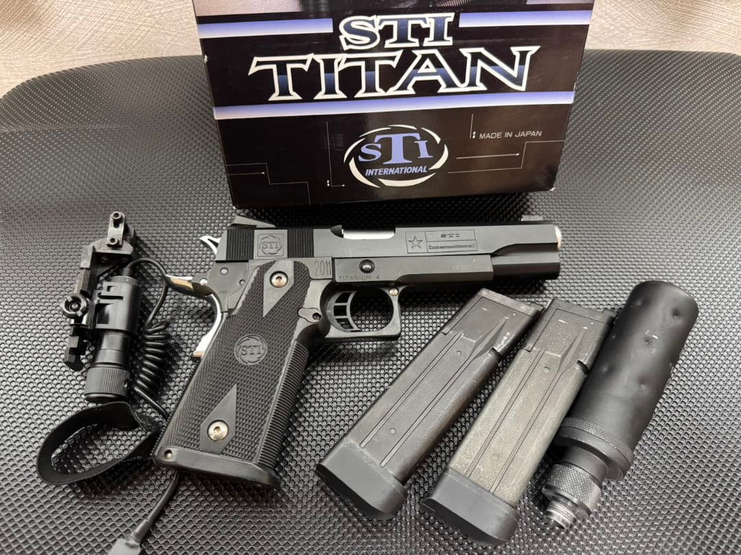 KSC EAGLE 5.1 STI TITAN(カスタム済み)/ガスブローバック