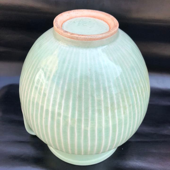 究極の美◼️蔵から超可愛らしい西洋アンティークの水瓶、花瓶が出て来ました、花道具