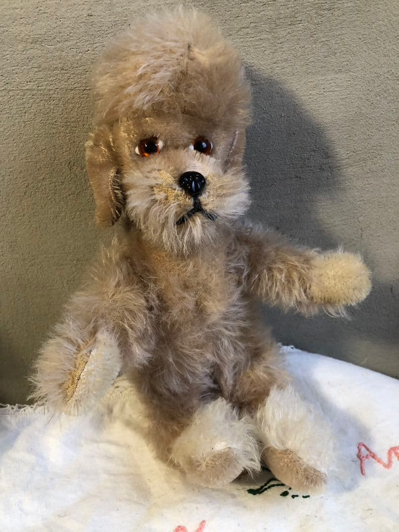 アンティーク ドイツ製 2足歩行プードル テディ