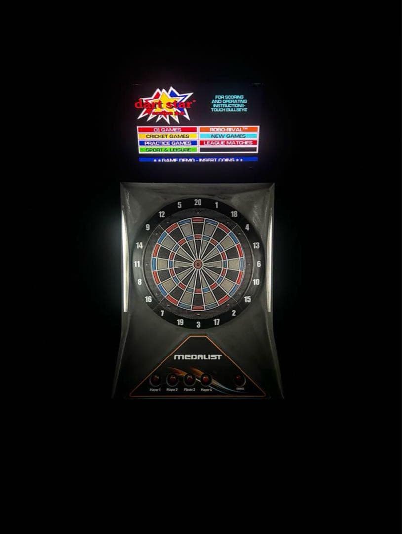 MEDALIST ダーツマシン LCDスクリーン